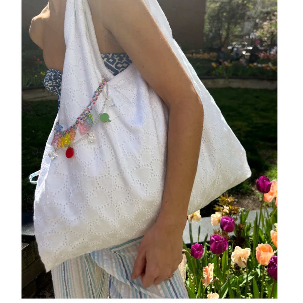 White Cotton Tote Bag